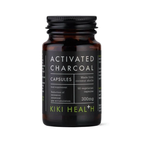 KIKI Health Activated Charcoal 50 Capsules