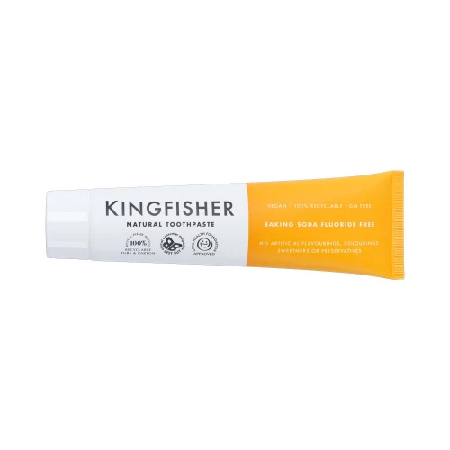 Kingfisher Natural Toothpaste Baking Soda Fluoride Free 100ml