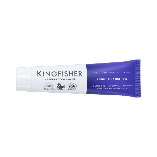 Kingfisher Toothpaste - Fennel Fluor-Free 100ml