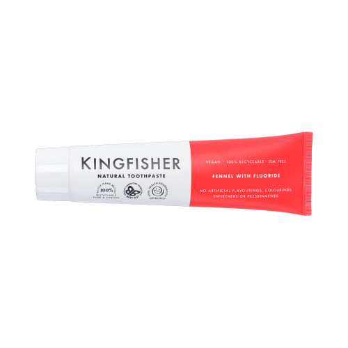 Kingfisher Natural Toothpaste - Fennel with Fluoride 100ml