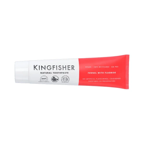 Kingfisher Natural Toothpaste - Fennel with Fluoride 100ml