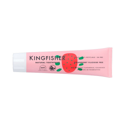 Kingfisher Children's Strawberry Toothpaste Fluoride Free 100ml