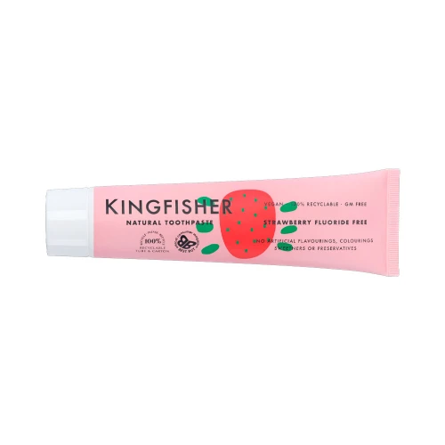 Kingfisher Children's Strawberry Toothpaste Fluoride Free 100ml