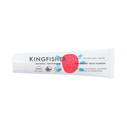 Kingfisher Natural Toothpaste Strawberry with Fluoride 100ml