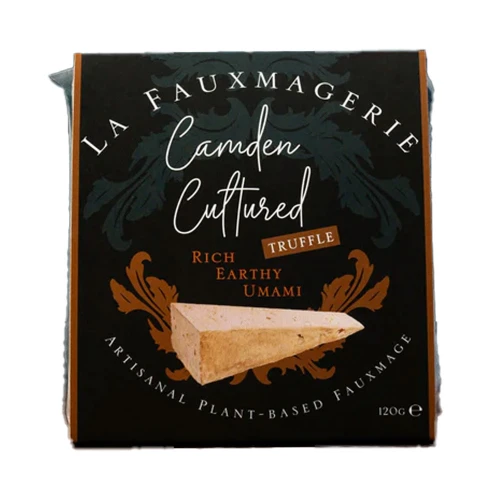 La Fauxmagerie Camden Cultured Truffle Vegan Cheese 120g