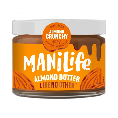 ManiLife Small Batch Crunchy Almond Butter 160g