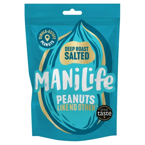 ManiLife Deep Roasted Peanuts (8 * 75g)