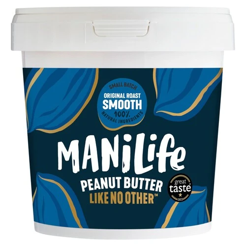ManiLife Original Roast Smooth Peanut Butter (6 * 900g)