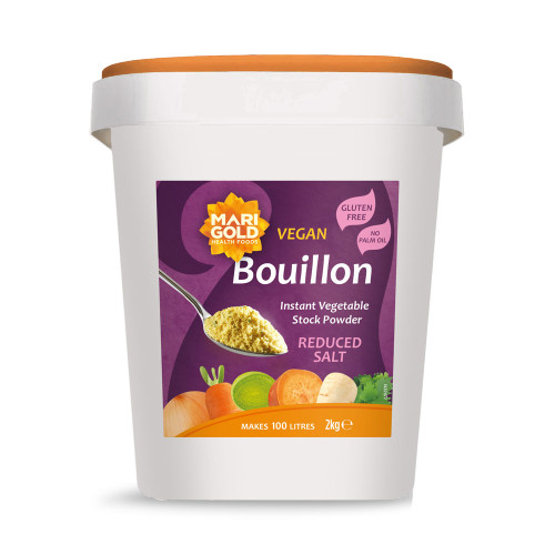 Marigold Catering Size Vegan Bouillon Instant Vegetable Stock Powder Reduced Salt 2kg