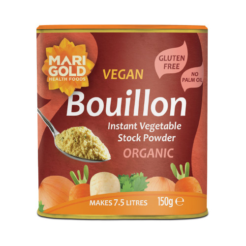 Marigold Vegan Bouillon Instant Vegetable Stock Powder Organic 150g
