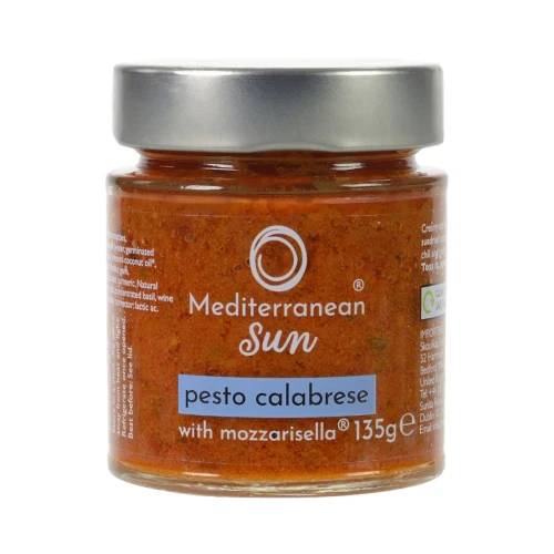 Mediterranean Sun Vegan Pesto Calabrese 135g