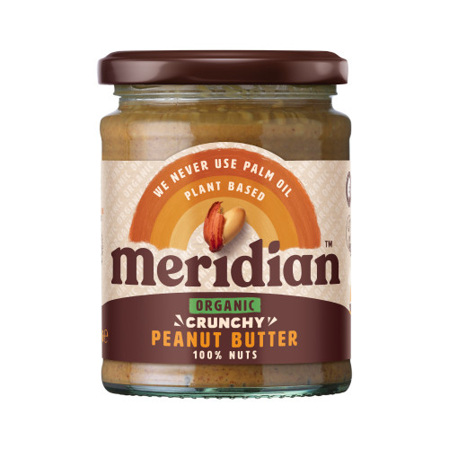 Meridian Organic Crunchy Peanut Butter 280g