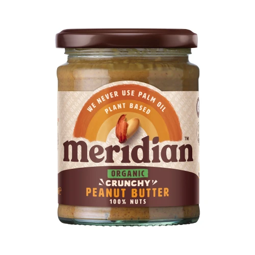 Meridian Organic Crunchy Peanut Butter 280g