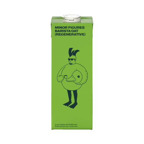 Minor Figures Oat M!lk Barista &acirc; Regenerative Milk Alternative, 1 Litre