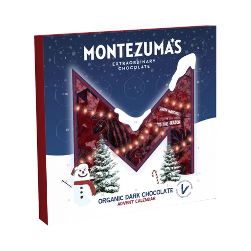 Montezuma's Organic Dark Chocolate Advent Calendar 150g