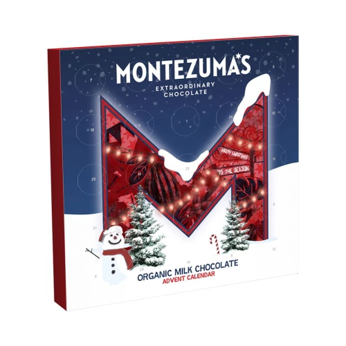 Montezuma's Organic Milk Chocolate Advent Calendar 150g