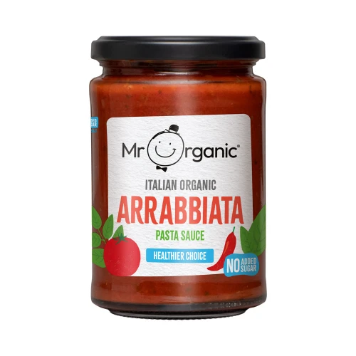 Mr Organic Italian Arrabbiata Sauce 350g