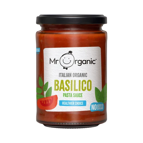 Mr Organic Italian Basilico Pasta Sauce - Healthier Choice - 350g