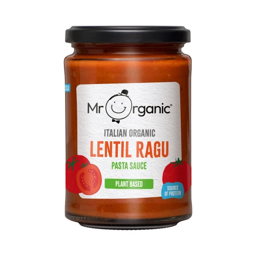 Mr Organic Italian Lentil Ragu Pasta Sauce 350g