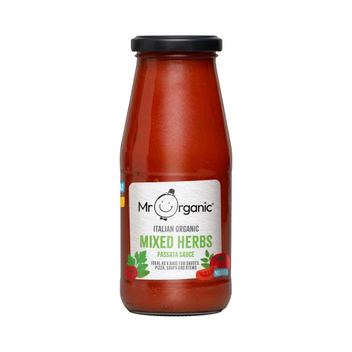 Mr Organic Italian Mixed Herbs Passata Sauce 400g