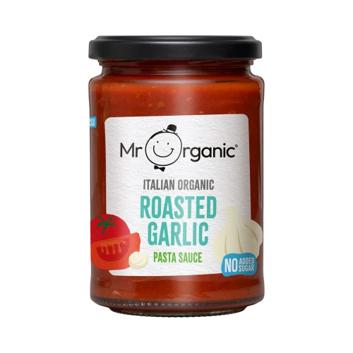 Mr Organic Roasted Garlic Pasta Sauce 350g