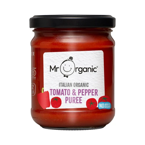 Mr Organic Italian Tomato & Pepper Puree 200g