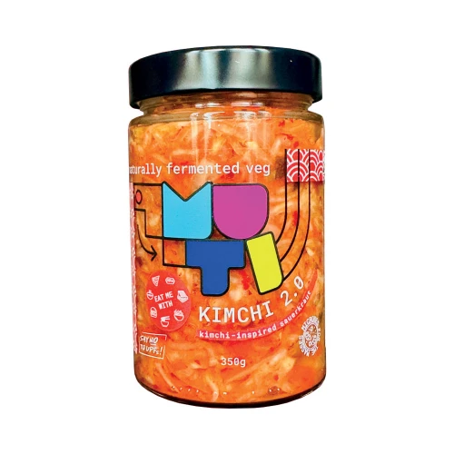 Muti Kimchi 2.0 - Kimchi Inspired Sauerkraut 350g