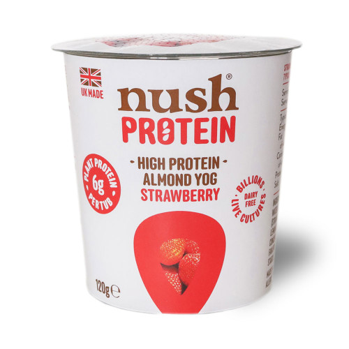 Nush High Protein Strawberry Almond Yog 120g