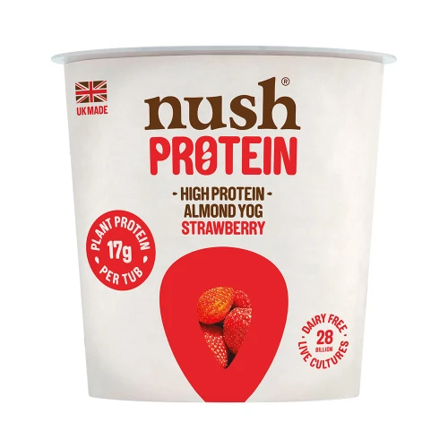 nush Strawberry High Protein Almond Yoghurt 350g