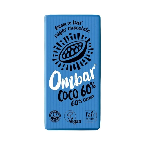 Ombar Coconut 60% Raw Chocolate Bar 35g