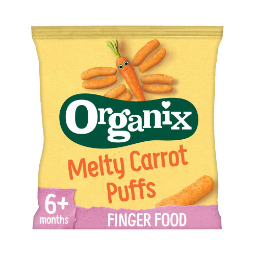 Organix Melty Carrot Puffs 20g