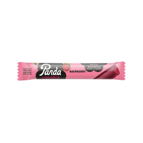 Panda Soft Raspberry Liquorice Bar 32g