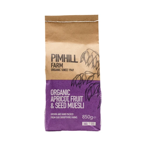 Pimhill Farm Apticot Fruit & Seed Muesli 850g