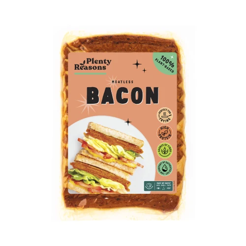 Plenty Reasons Meatless Vegan Bacon 150g