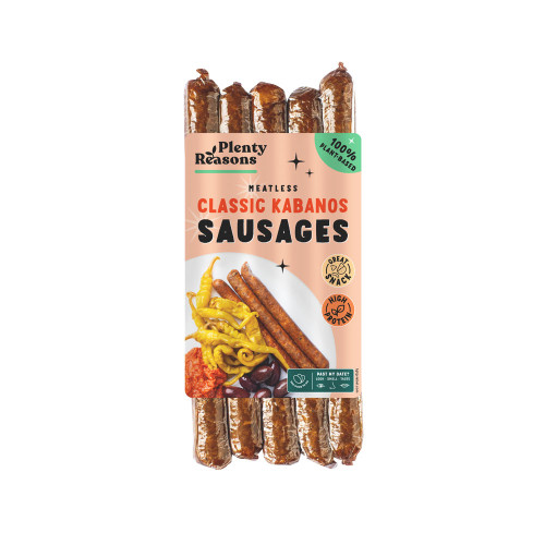 Plenty Reasons Meatless Classic Kabanos Sausages 160g