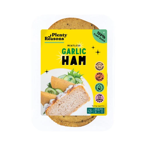 Plenty Reasons Meatless Vegan Garlic Ham 100g