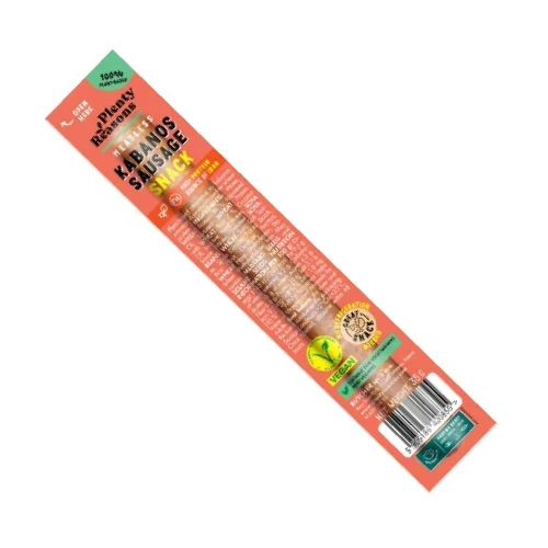 Plenty Reasons Meatless Vegan Kabanos Sausage Snack 35g