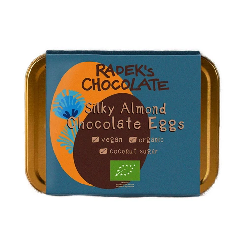 Radek's Chocolate Silky Almond Chocolate Eggs 115g