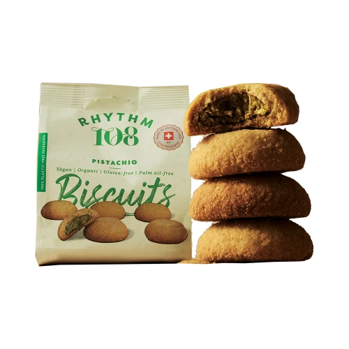 Rhythm 108 Pistachio Biscuits Sharing Bag 8 x 135g