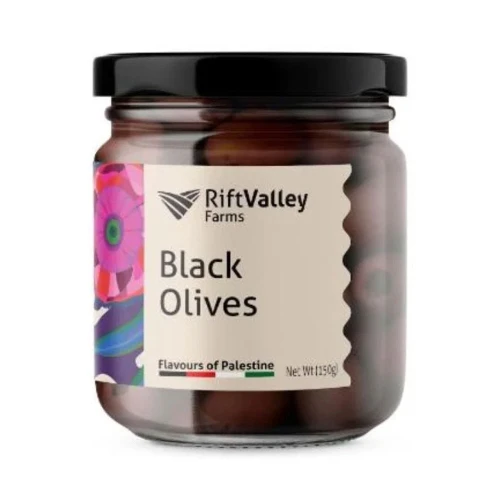 Rift Valley Farms Black Olives 200g