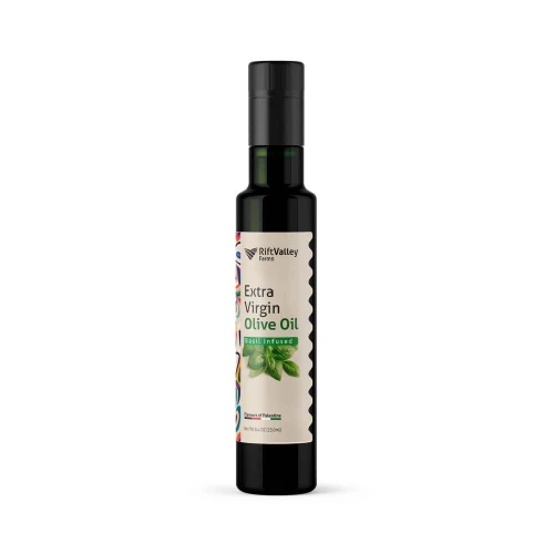 Rift Valley Farms Extra Virgin Olive Oil Basil Infused 250ml