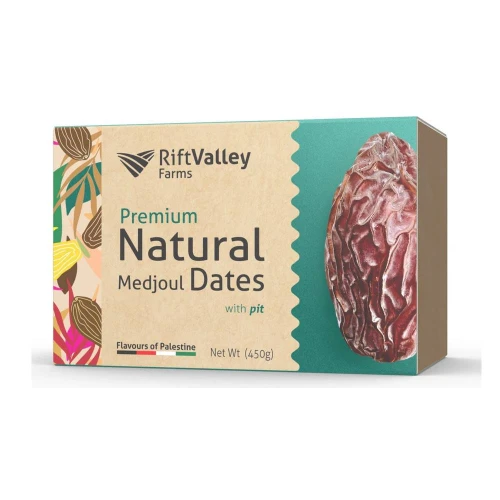 Rift Valley Farms Premium Natural Medjoul Dates 450g