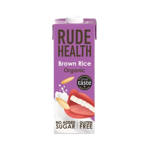 Rude Health Organic Brown Rice Drink 1ltr