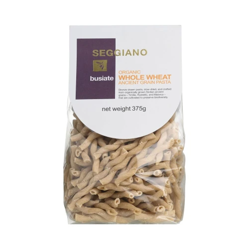 Seggiano Organic Whole Wheat Ancient Grain Busiate Pasta 375g