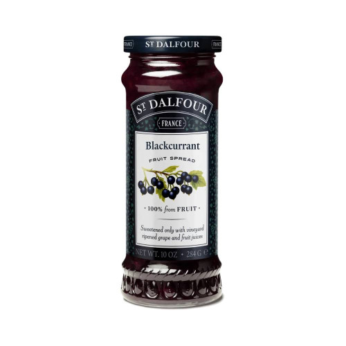 St Dalfour Blackcurrant Fruit Spread 284g