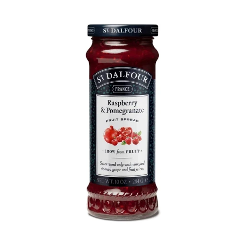 St Dalfour Raspberry & Pomegranate Fruit Spread 284g