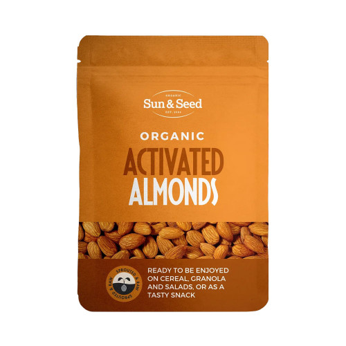 Sun & Seed Organic Activated Almonds 200g