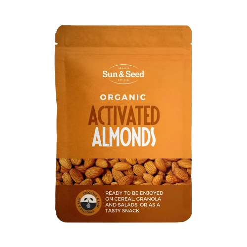 Sun & Seed Organic Activated Almonds 200g