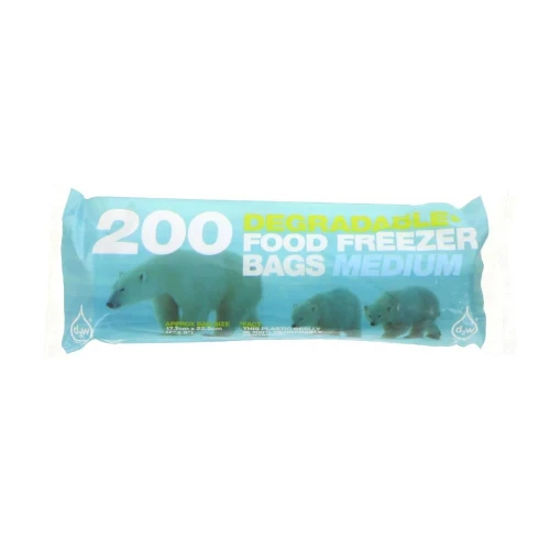 Symphony Environmental d2w Degradable Food Freezer Bags Medium 200