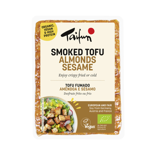 Taifun Organic Smoked Tofu Almonds Sesame 200g